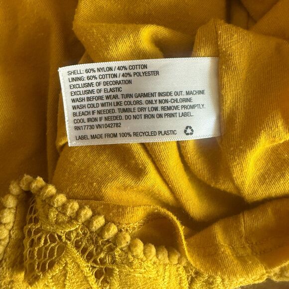 Genuine Kids by OshKosh Yellow Lace Dress Girls' 4T - Picture 12 of 12